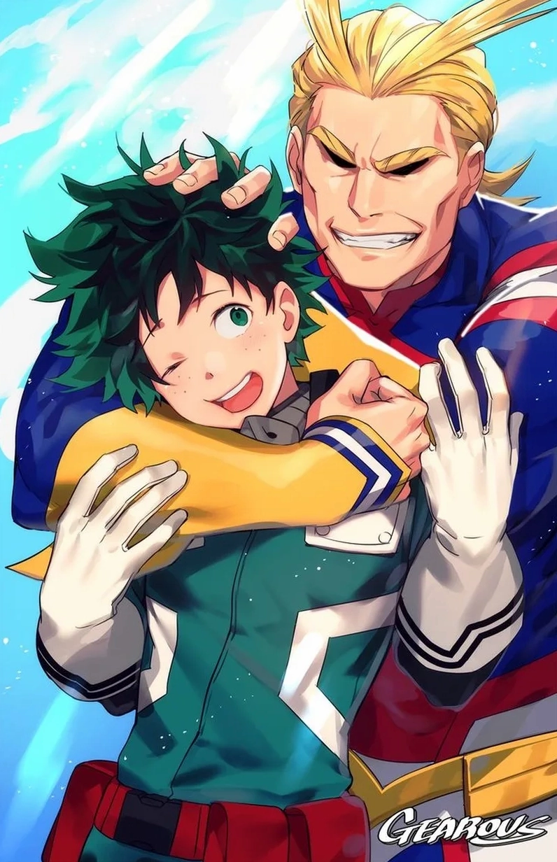 Trọn bộ ảnh anime All Might đầy uy dũng và thông tin tiểu sử 14 All Might dẫn dắt Izuku khám phá sức mạnh tuyệt vời ẩn sâu bên trong