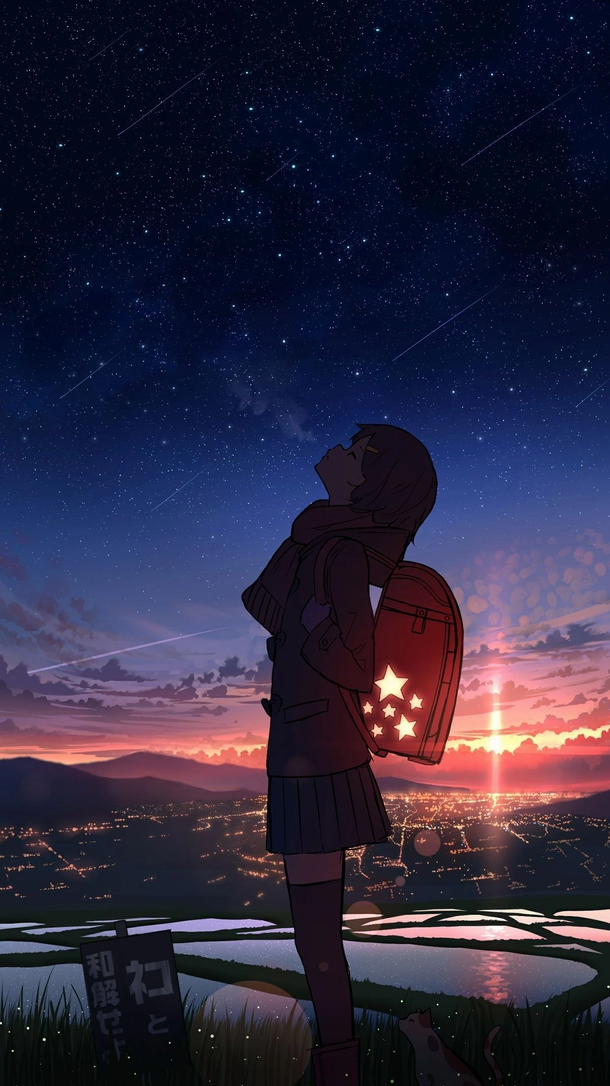 Ảnh anime cô gái không dám thổ lộ tình cảm