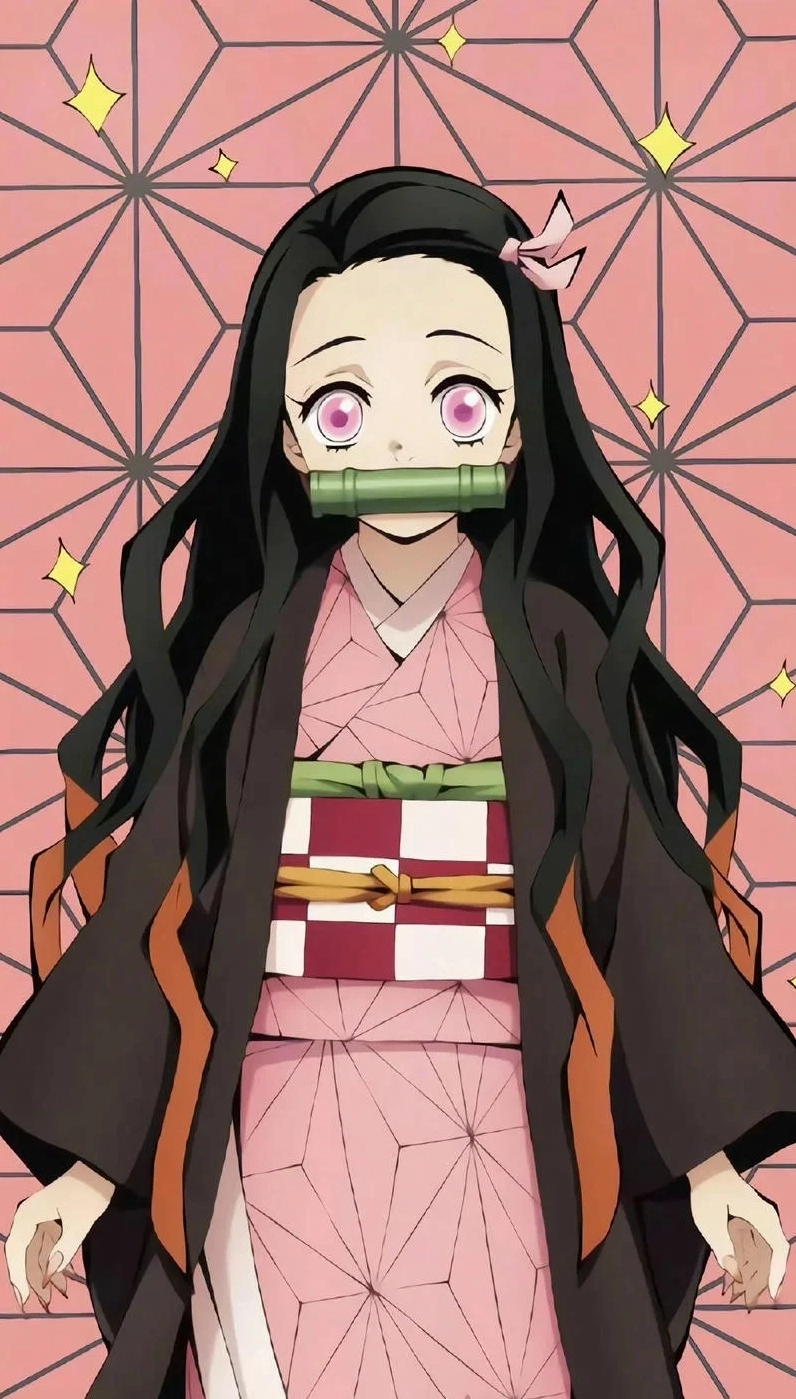 ảnh anime nezuko dễ thương muốn xỉu