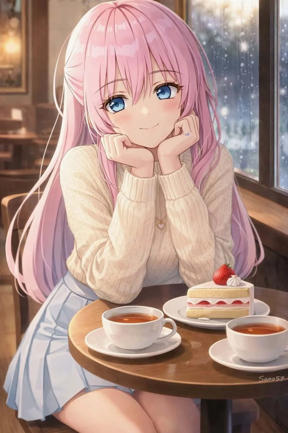 ảnh anime nezuko với thần thái đỉnh cao không thể chê vào đâu được