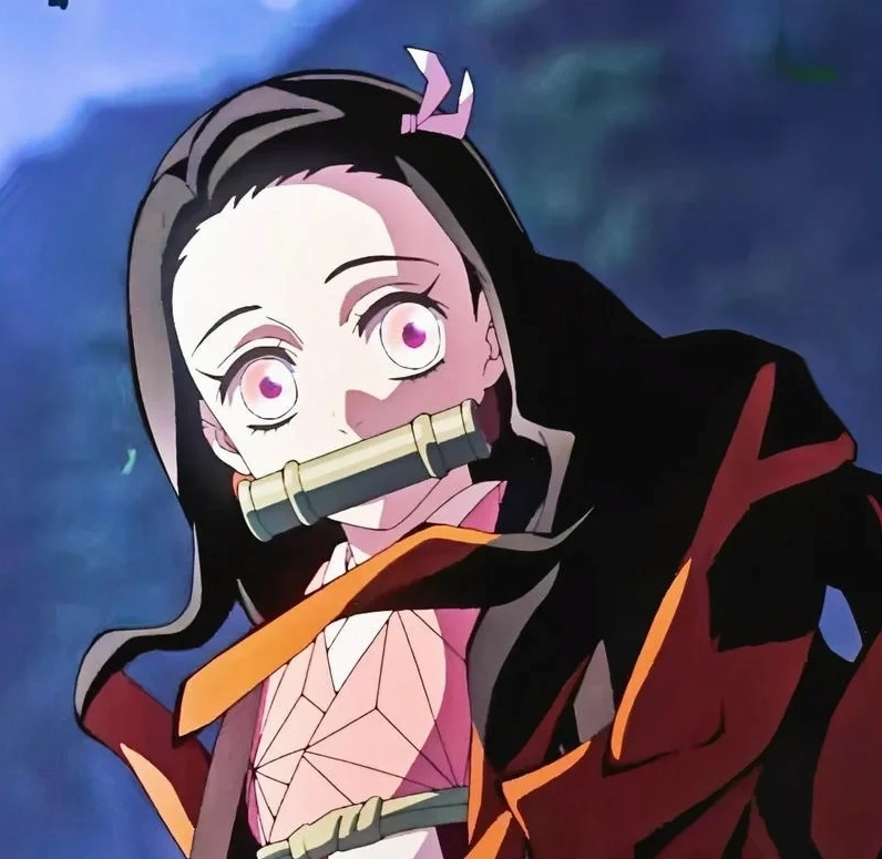 ảnh anime nezuko xinh xắn tựa thiên thần