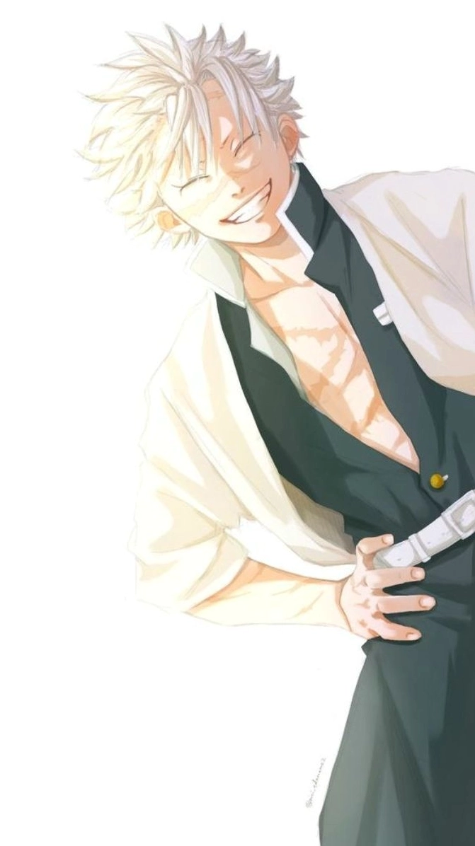 Bộ sưu tập ảnh anime Sanemi cực ngầu sắc nét mới nhất 1 Ảnh anime Sanemi Shinazugawa 4k sắc nét