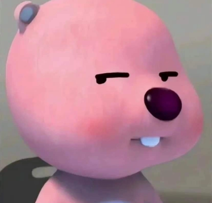 Ảnh chế loopy meme đang thư giãn đi spa