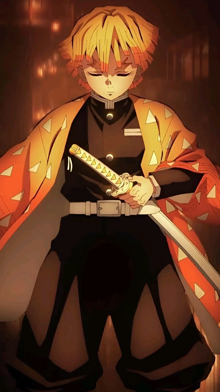 Tổng hợp ảnh anime Zenitsu ngầu chất và tiểu sử nhân vật năm 2026 6 Ảnh Kimetsu Yaiba Zenitsu những khoảnh khắc đáng nhớ