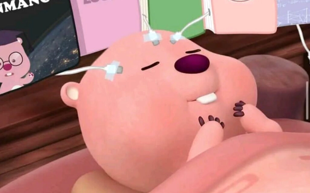 Ảnh loopy meme đeo kính râm cực ngầu