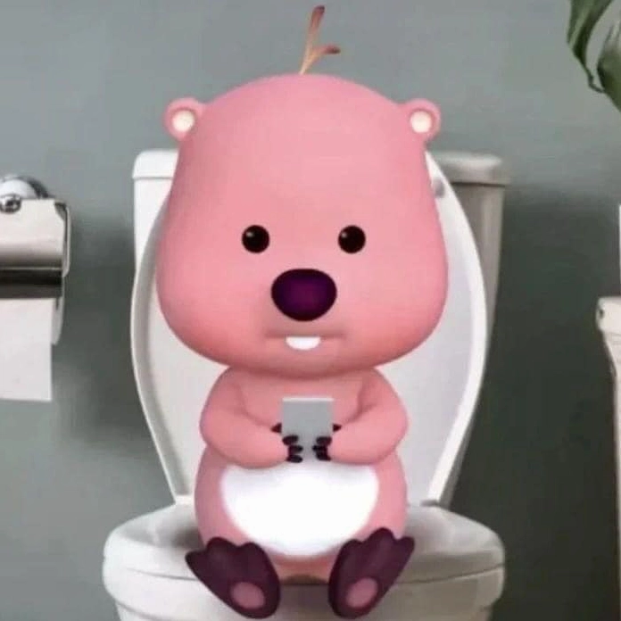 Ảnh loopy meme đội mũ len ấm áp