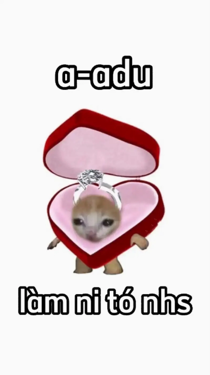 Ảnh meme tỏ tình vui nhộn khiến crush mê
