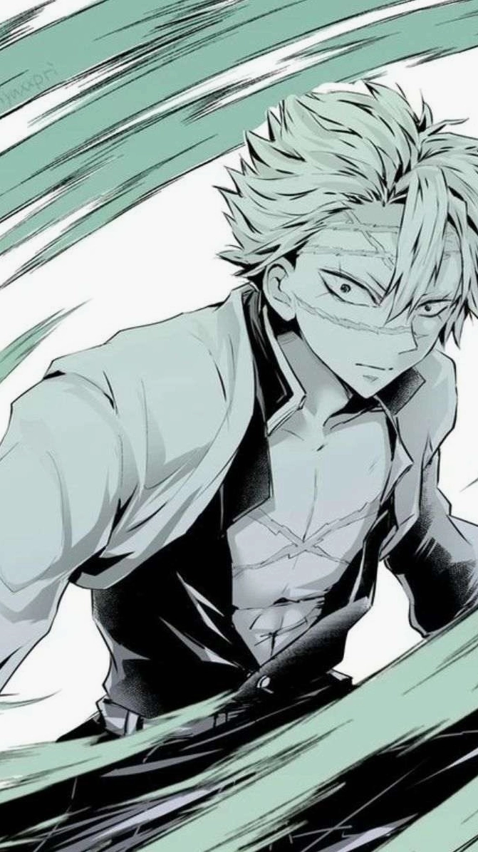 Bộ sưu tập ảnh anime Sanemi cực ngầu sắc nét mới nhất 15 Ảnh Sanemi ngầu lòi khí chất