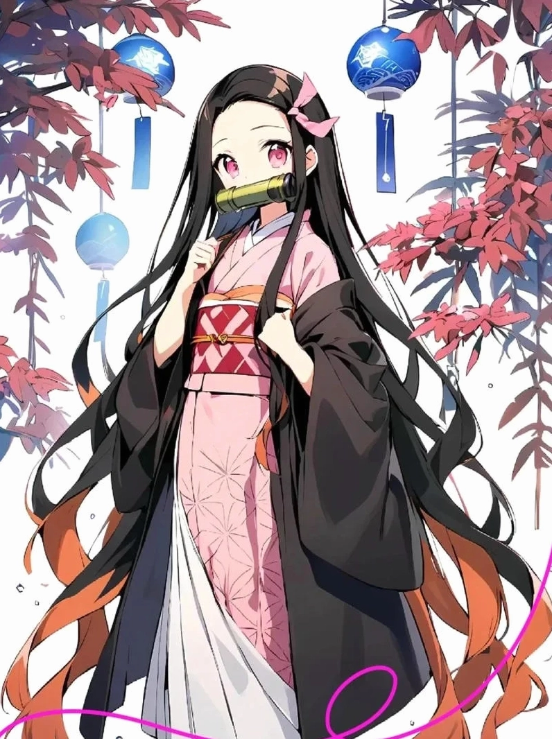 avatar nezuko chibi siêu ngộ nghĩnh và dễ thương