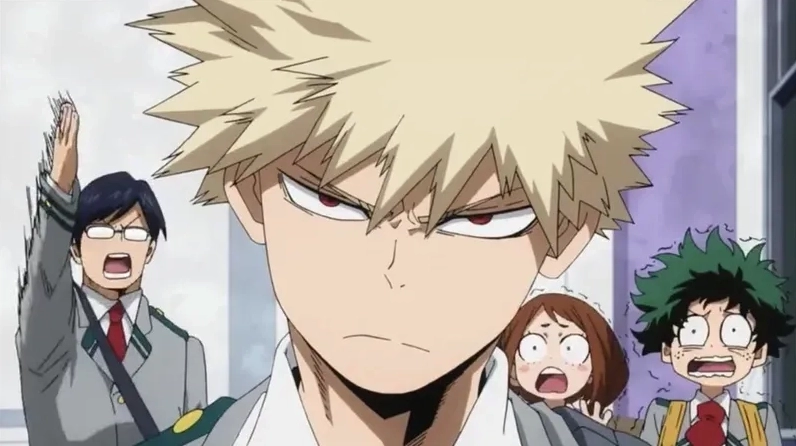 Bản vẽ phác thảo tái hiện hình ảnh chiến binh Bakugo