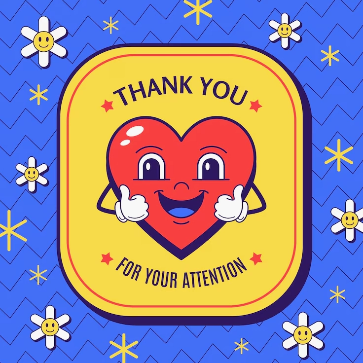 Trọn bộ ảnh meme thank you hài hước độc đáo nhất năm 2026 17 Bảng hiệu cảm ơn sự chú ý được thiết kế độc đáo và bắt mắt