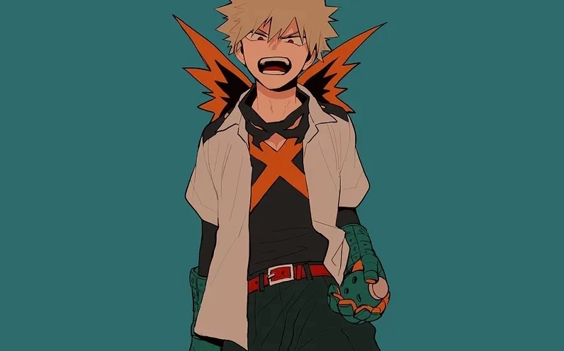 Biểu cảm hài hước của Bakugo Katsuki khiến fan thích thú