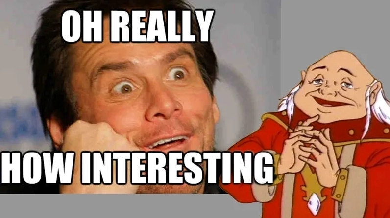 Biểu cảm hài hước khi muốn phản ứng lại một tình huống khó đỡ bằng for real meme
