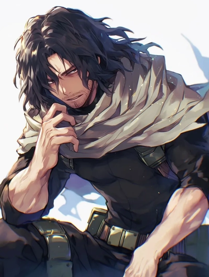 Biểu cảm nghiêm khắc nhưng vô cùng quyến rũ của Aizawa sensei