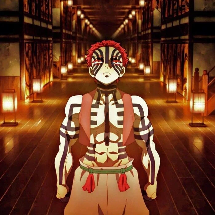 Bộ sưu tập ảnh anime Akaza đẹp ngầu lạnh lùng nhất 2026 1 Bức ảnh Akaza nội tâm thể hiện chiều sâu cảm xúc của nhân vật