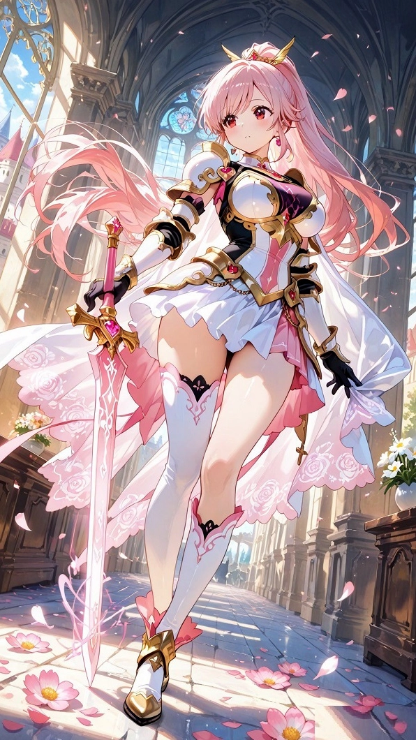 Trọn bộ ảnh gái xinh anime mặc váy ngắn siêu quyến rũ mới nhất 2 Bức ảnh anime nữ sinh váy ngắn tung bay trong gió tại dãy hành lang trường học