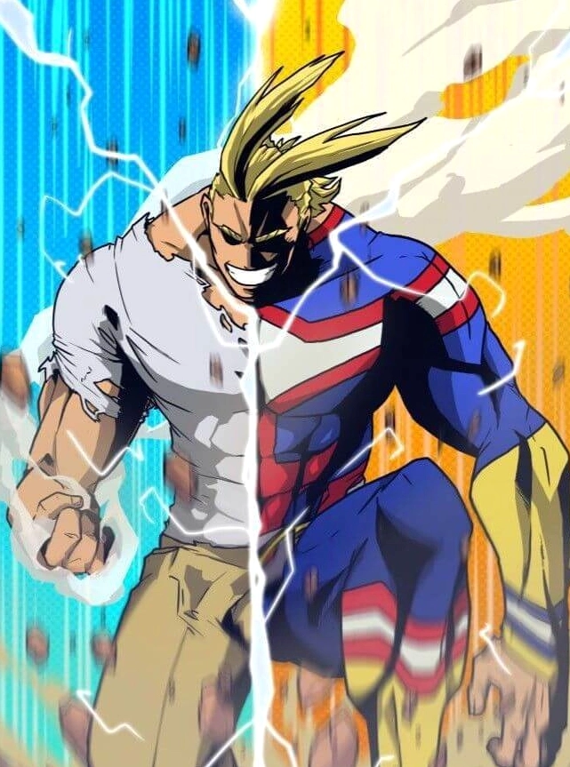 Trọn bộ ảnh anime All Might đầy uy dũng và thông tin tiểu sử 5 Bức ảnh chân dung cận cảnh toát lên vẻ uy dũng và nét nam thần của All Might