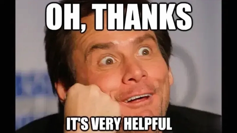 Trọn bộ ảnh meme thank you hài hước độc đáo nhất năm 2026 1 Bức ảnh chế meme thank you for your opinion với biểu cảm hài hước