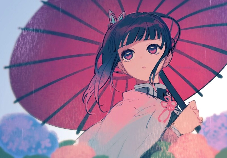 Bộ sưu tập ảnh anime Kanao xinh đẹp quyến rũ nhất 2026 1 Bức ảnh Kanao anime với nụ cười tự tin và ánh mắt lôi cuốn