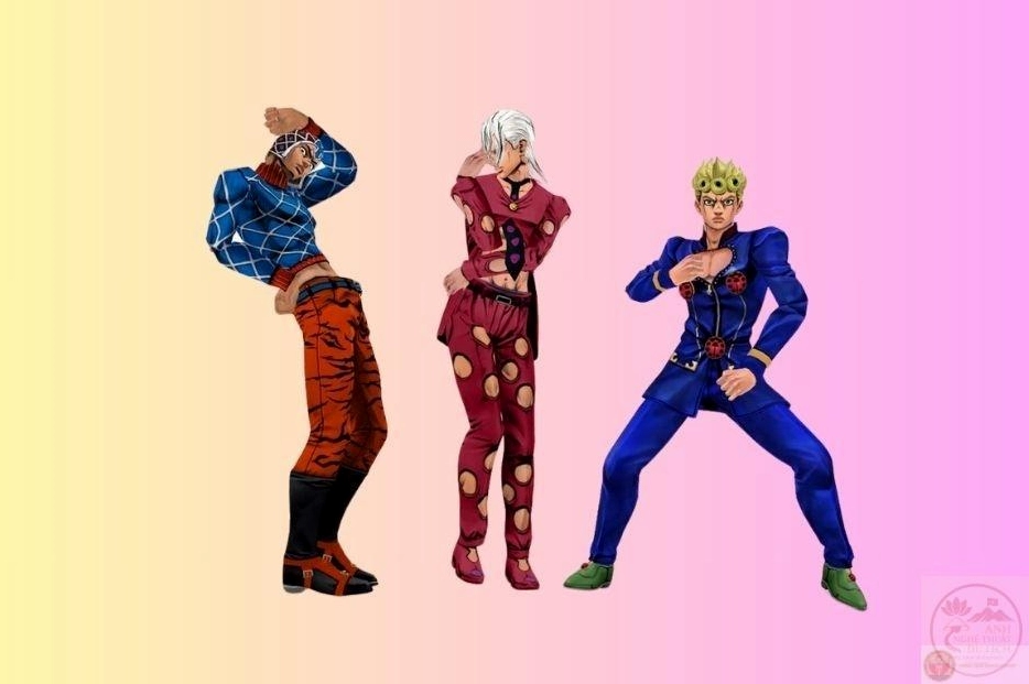 Bức ảnh meme jojo kinh điển thể hiện phong cách tạo dáng lôi cuốn