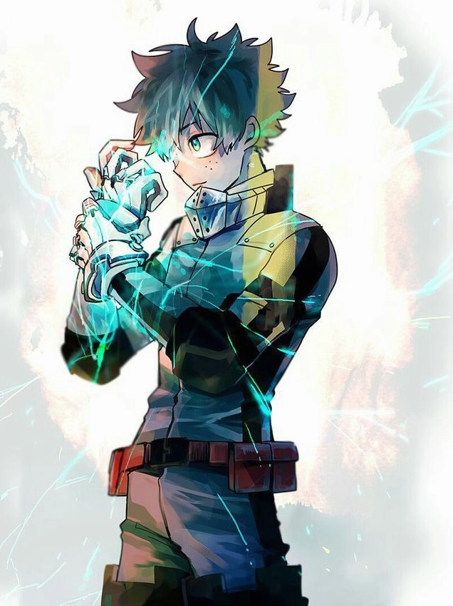 Ngắm trọn bộ ảnh anime Midoriya Izuku siêu ngầu và cuốn hút 20 Bức ảnh Midoriya đại diện cho sự siêng năng chăm chỉ