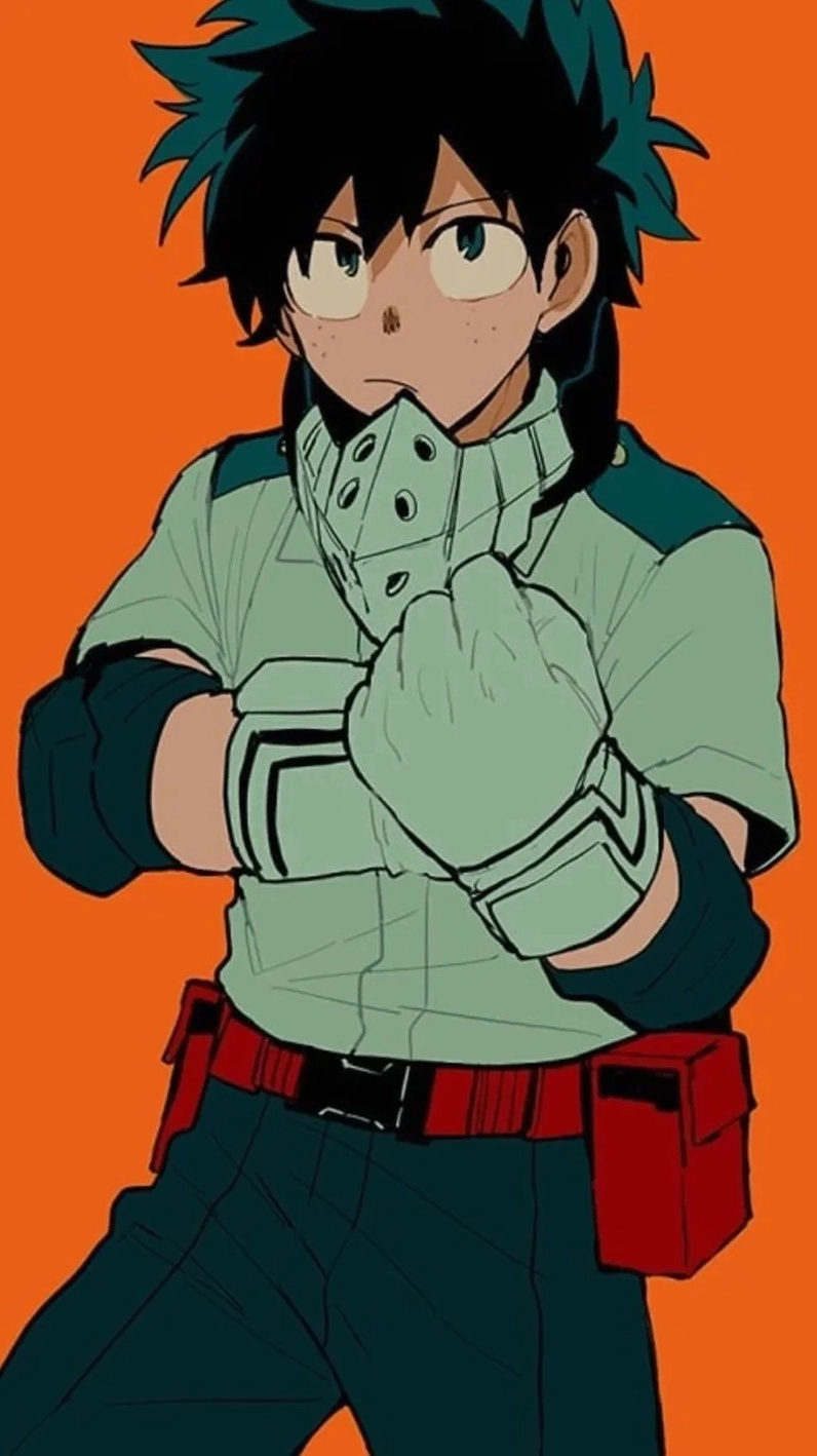 Ngắm trọn bộ ảnh anime Midoriya Izuku siêu ngầu và cuốn hút 6 Bức ảnh Midoriya đối đầu với thế lực bóng tối