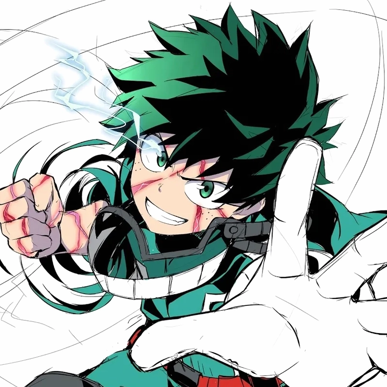 Ngắm trọn bộ ảnh anime Midoriya Izuku siêu ngầu và cuốn hút 3 Bức ảnh Midoriya mỉm cười rạng rỡ