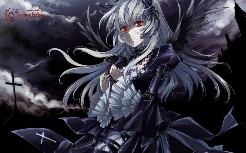 Bộ sưu tập hình vẽ cô gái quyến rũ cực kỳ sắc nét năm 2026 11 Bức chân dung anime nữ với đôi mắt sắc sảo