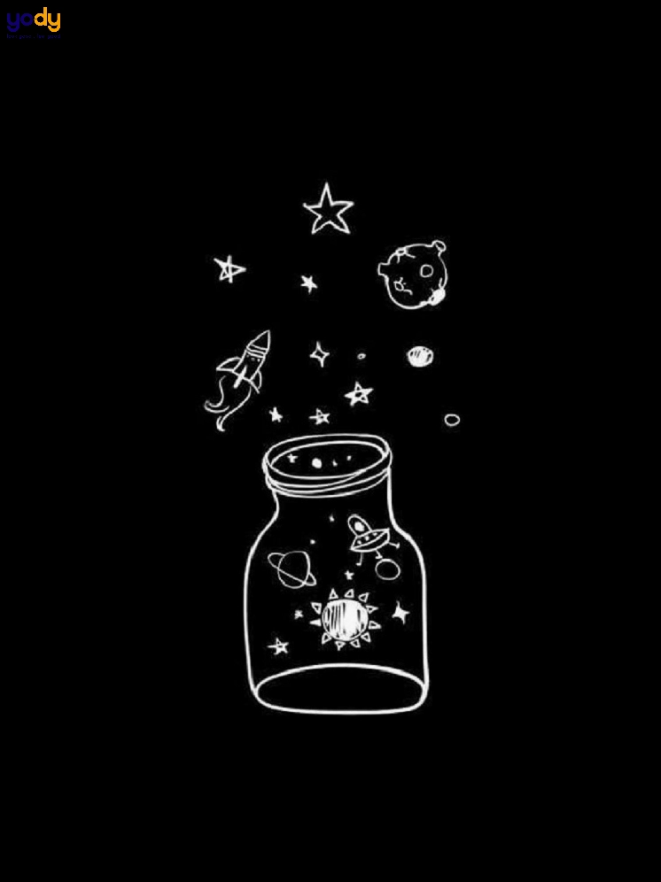 Bức wallpaper dark girl với góc nghiêng thần thánh