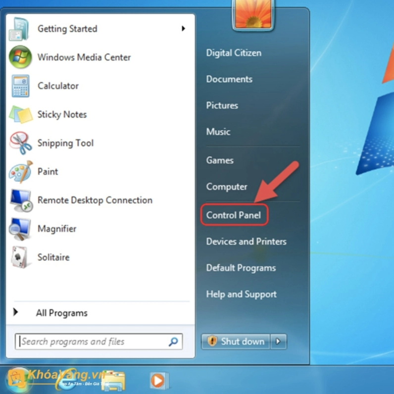 Các bước can thiệp sửa chuột laptop bị khóa bằng công cụ hệ thống