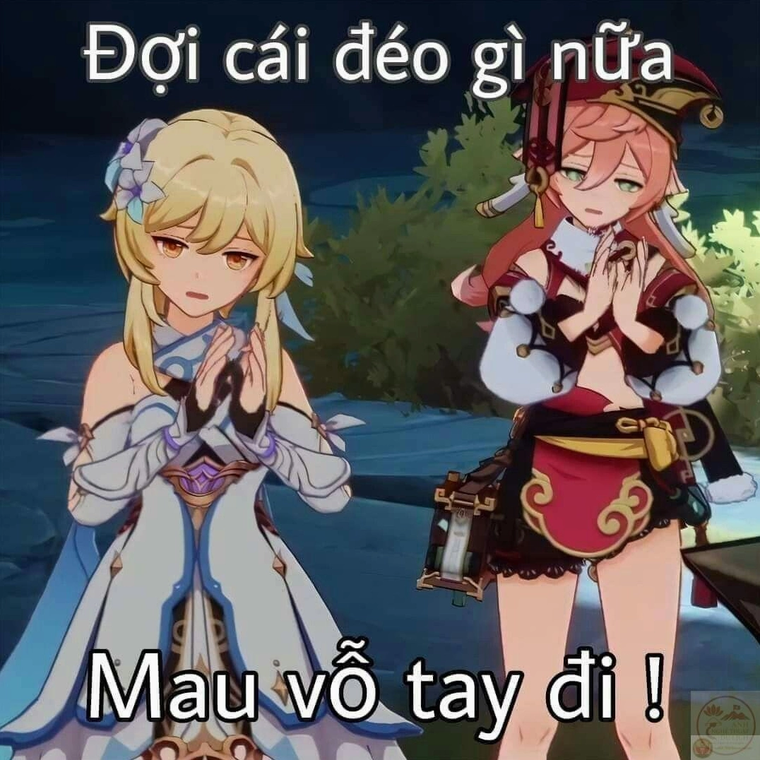 Các diễn đàn game tràn ngập những bức ảnh chế Genshin hài hước