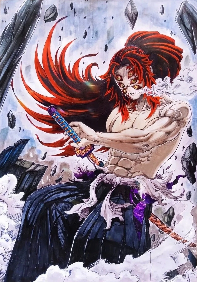 Bộ sưu tập ảnh anime Kokushibo ngầu và đầy ma mị nhất 11 Cái kết bi thảm của chiến binh mạnh nhất Kokushibo