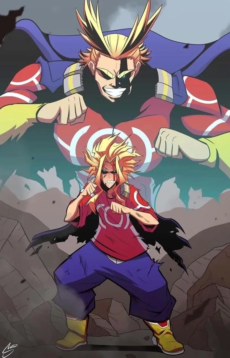Trọn bộ ảnh anime All Might đầy uy dũng và thông tin tiểu sử 22 Chân dung một huyền thoại không thể thay thế phô diễn sự vĩ đại của All Might