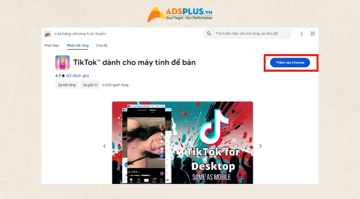 Chấp thuận việc cài đặt công cụ hỗ trợ vào trình duyệt máy tính