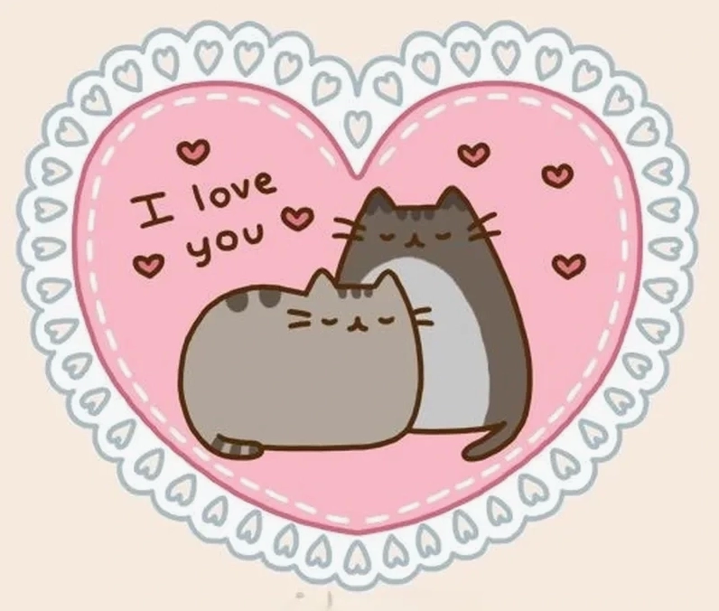 Bộ sưu tập meme i love you ngọt ngào và đáng yêu nhất 15 Chia sẻ tình yêu với mèo qua i love you meme cat béo ú