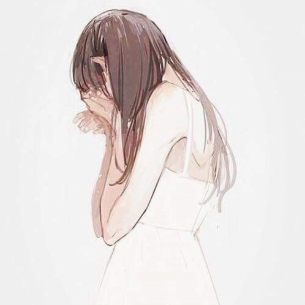 Cô gái anime tìm kiếm sự an ủi khi thất tình