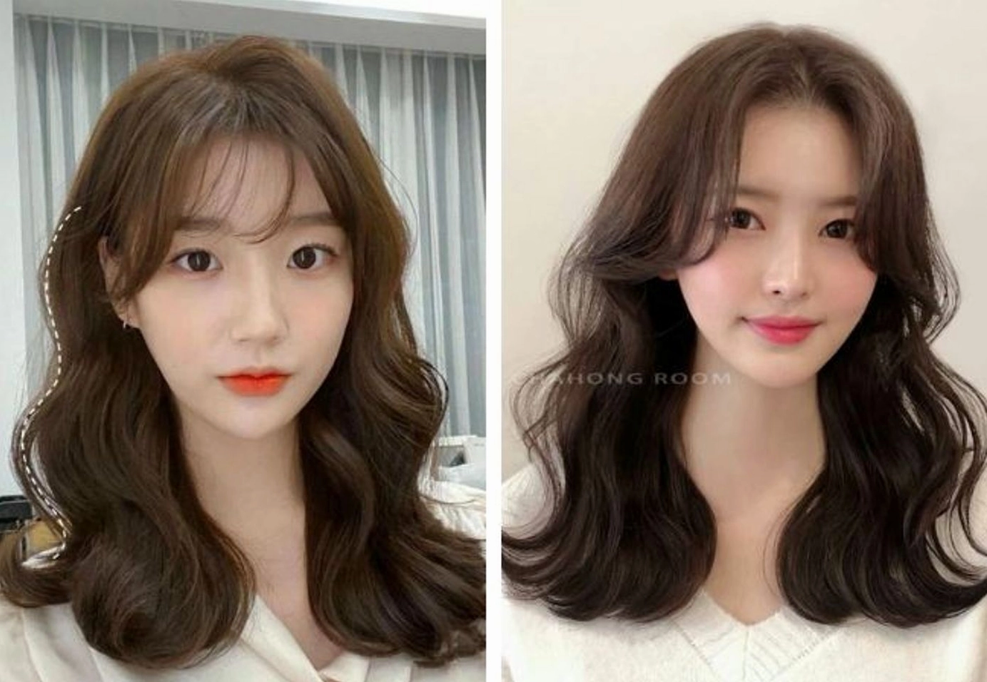Bộ sưu tập 30 ảnh cô gái tóc ngang vai cuốn hút và gợi cảm 5 Cô gái cá tính với mái tóc ngang vai uốn xoăn lọn to