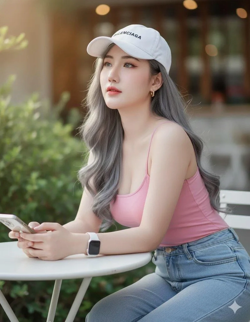 Cô gái cá tính với phong cách thời trang đường phố cực chất