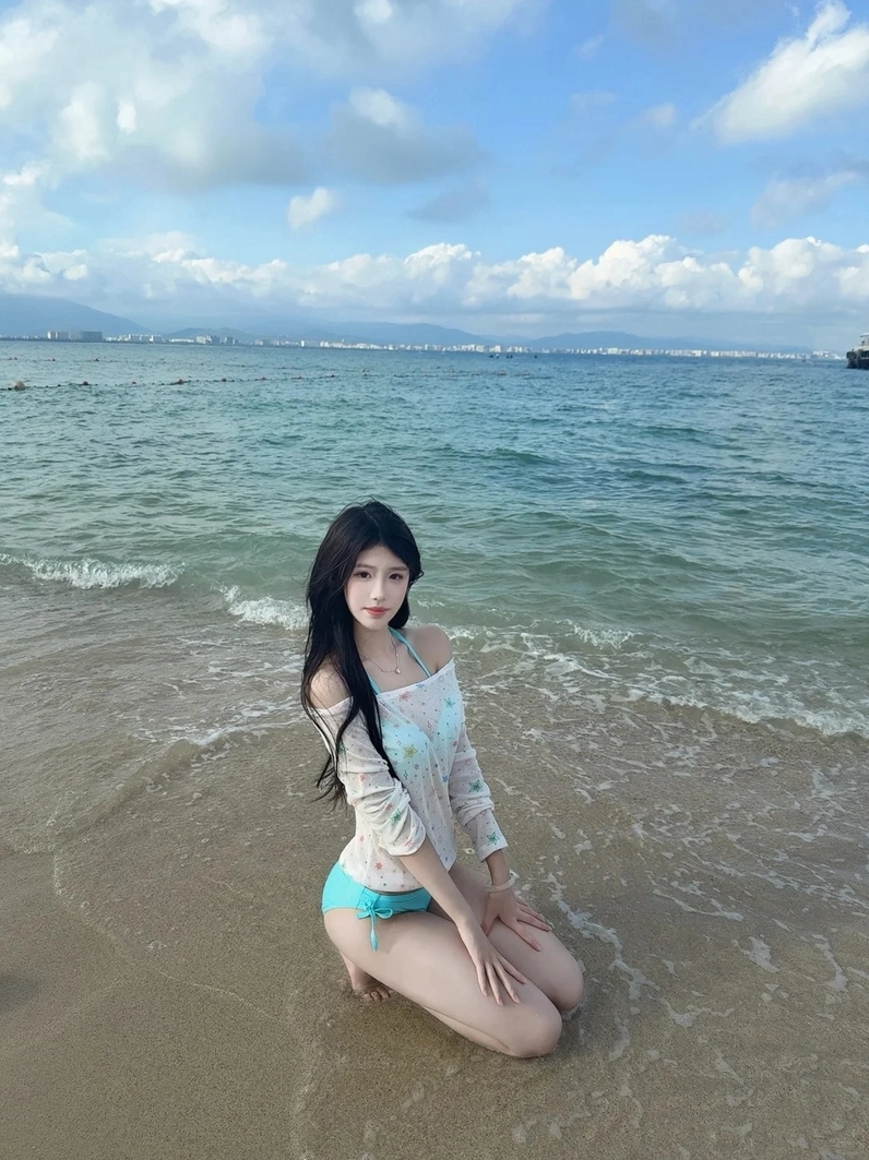 Bộ sưu tập 30 ảnh gái xinh Việt Nam mặc bikini đi biển quyến rũ 9 Cô gái diện bikini tận hưởng không khí trong lành ngoài trời