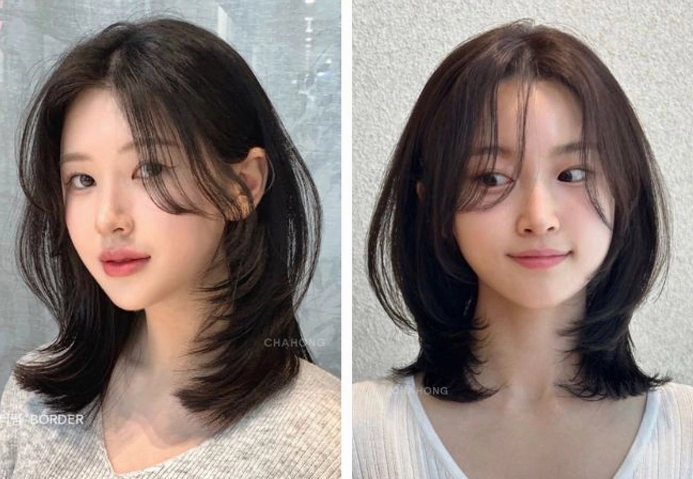 Bộ sưu tập 30 ảnh cô gái tóc ngang vai cuốn hút và gợi cảm 16 Cô gái kute cùng kiểu tóc ngang vai mái uốn