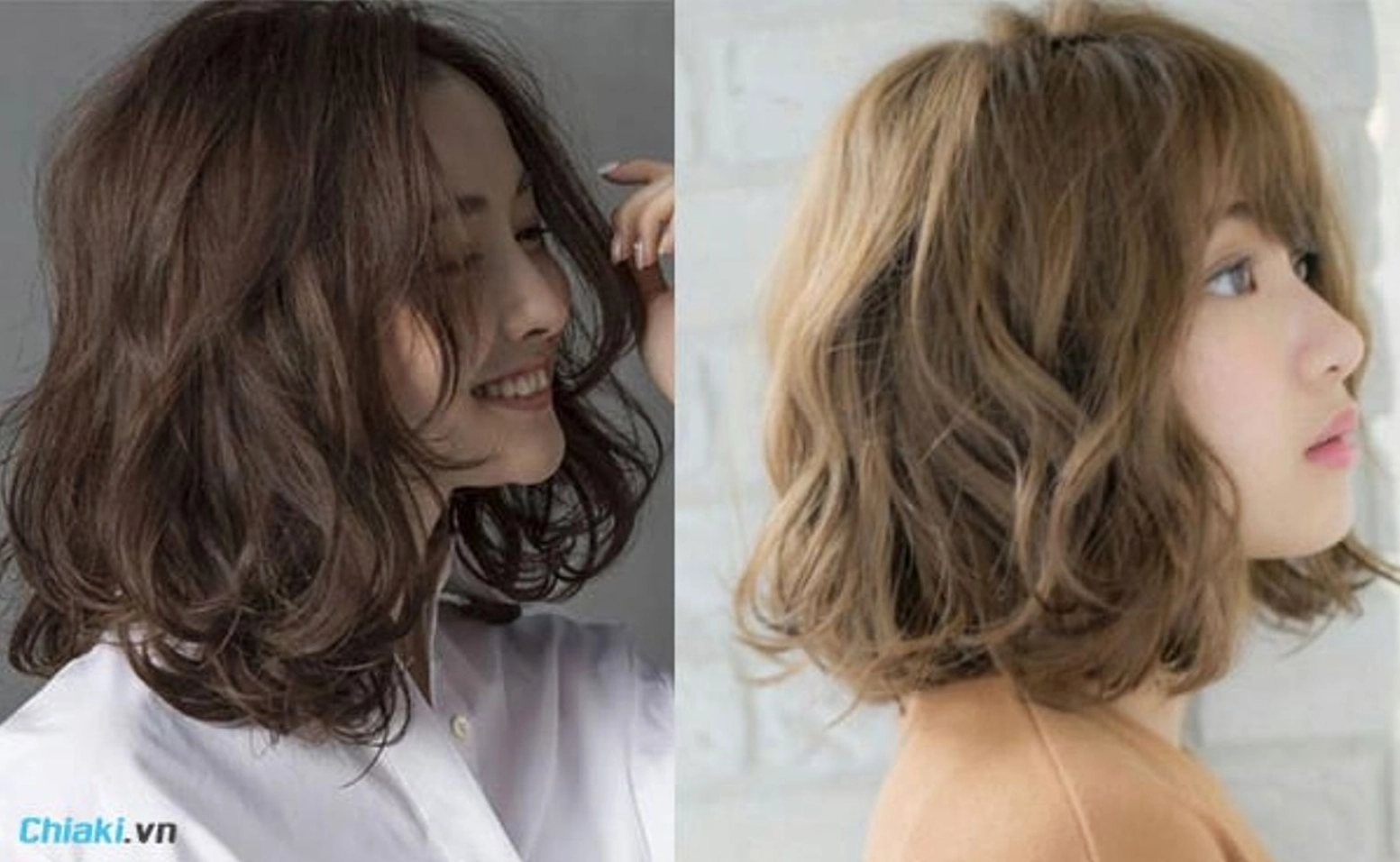Trọn bộ 20+ ảnh con gái cắt tóc ngắn cá tính xinh đẹp hút hồn 1 Cô gái xinh đẹp với kiểu tóc ngắn uốn xoăn lơi gợi cảm