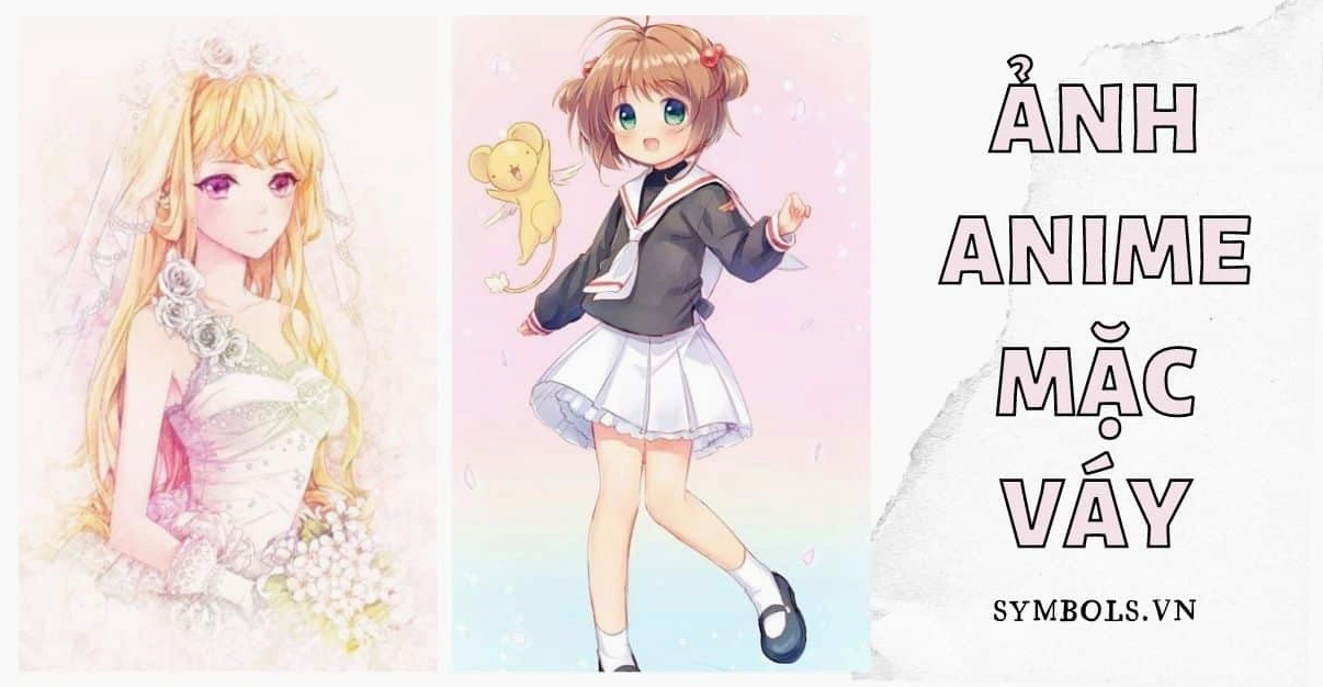 Trọn bộ ảnh gái xinh anime mặc váy ngắn siêu quyến rũ mới nhất 3 Cô nàng anime mặc váy ngắn điệu đà toát lên vẻ đẹp trong trẻo