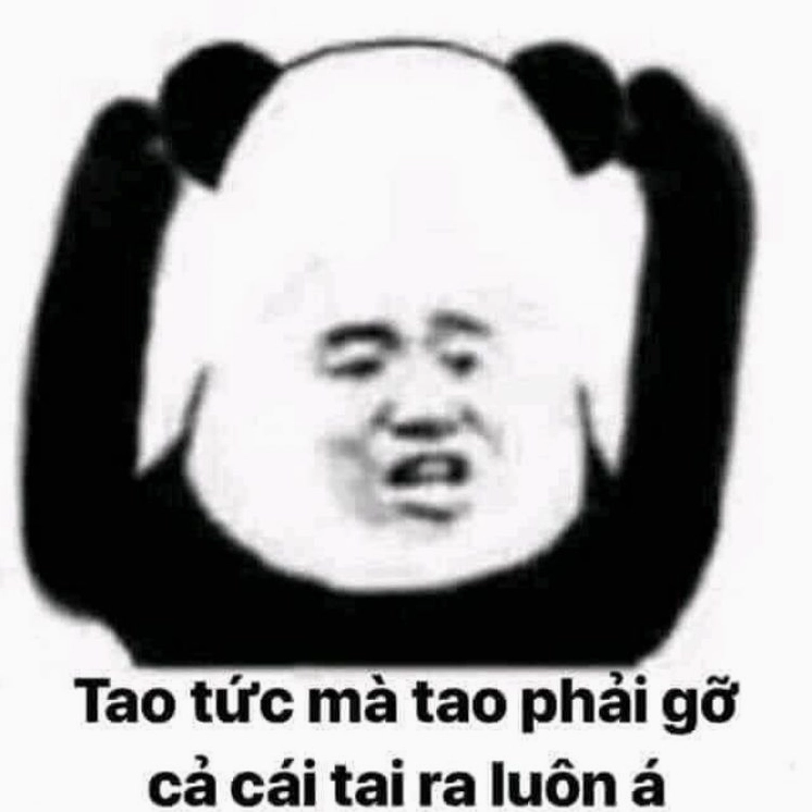 Bộ sưu tập meme trung quốc hài hước bá đạo nhất không thể bỏ qua 20 Cơn giận dữ đỉnh điểm tao tức mà tao phải gỡ cả cái tai ra
