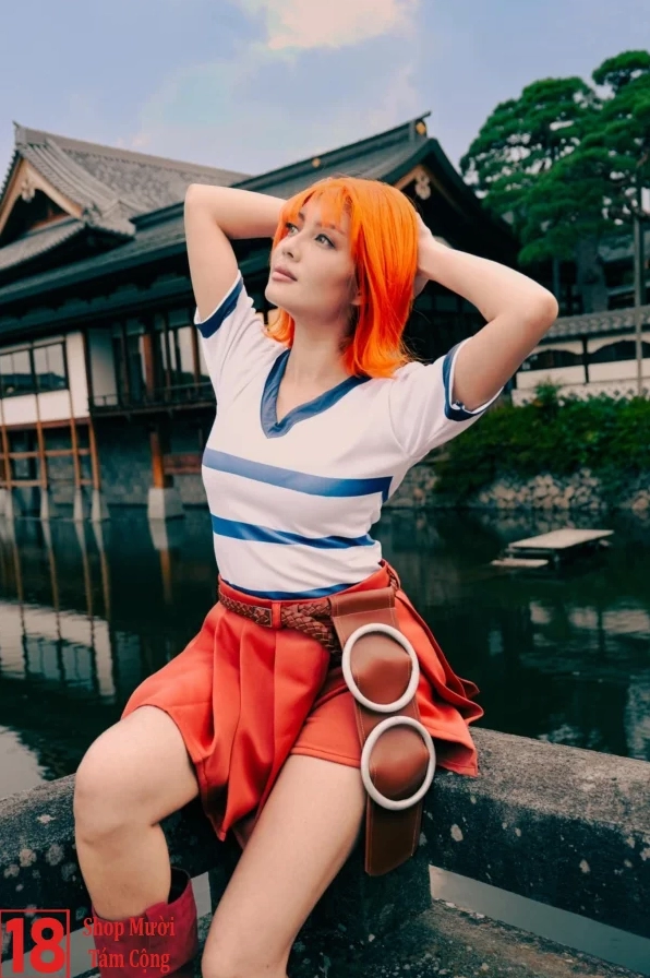 Bộ sưu tập 30 ảnh gái xinh One Piece mặc bikini nóng bỏng nhất 8 Cosplay Nami thiêu đốt ánh nhìn với vòng một căng đầy