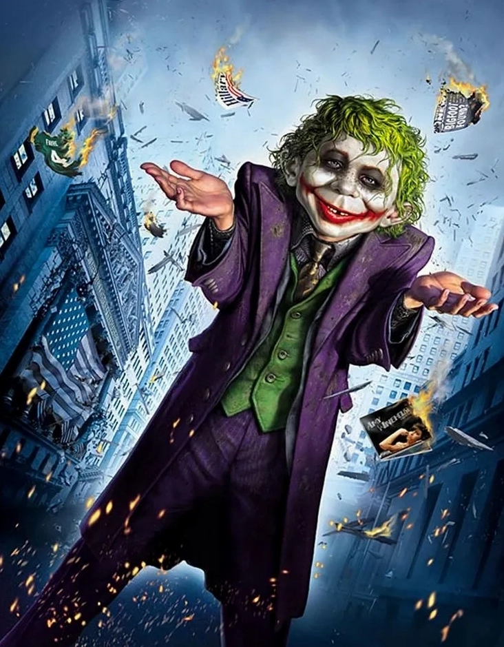 Cười sảng khoái với Meme Joker face độc đáo trên mạng