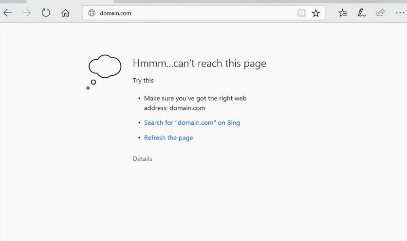 Hướng dẫn chi tiết cách sửa lỗi err_connection_refused trên điện thoại Android và iOS hiệu quả 2 Dấu hiệu nhận biết lỗi ERR_CONNECTION_REFUSED trên điện thoại di động