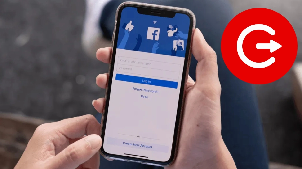 Điện thoại hiển thị thông báo ứng dụng Facebook bị văng ra ngoài khi đang sử dụng