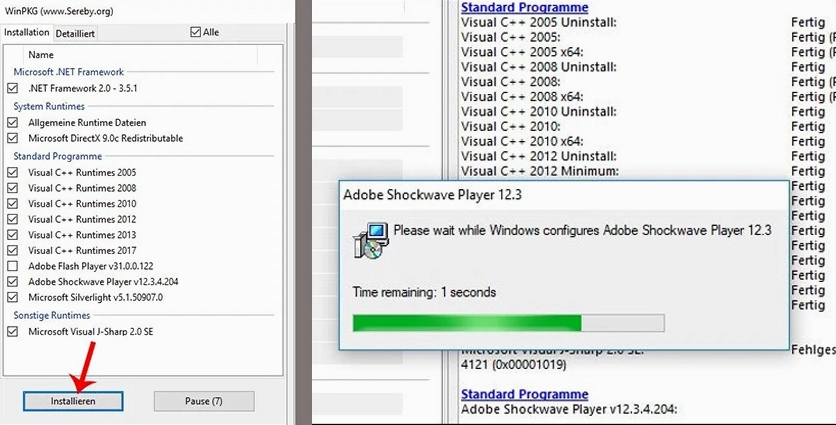 Fix lỗi 0xc000007b bằng All in one Runtimes