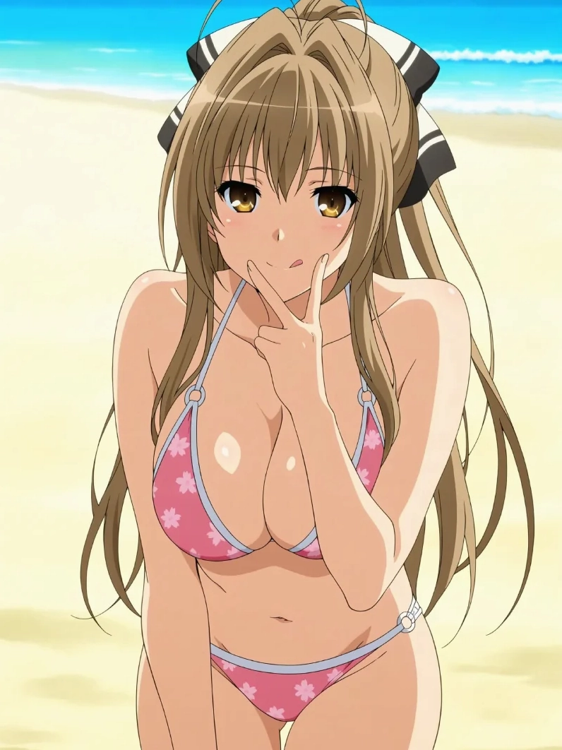 Bộ sưu tập hình ảnh gái xinh anime mặc bikini sexy cuốn hút 20 gái anime mặc bikini 18