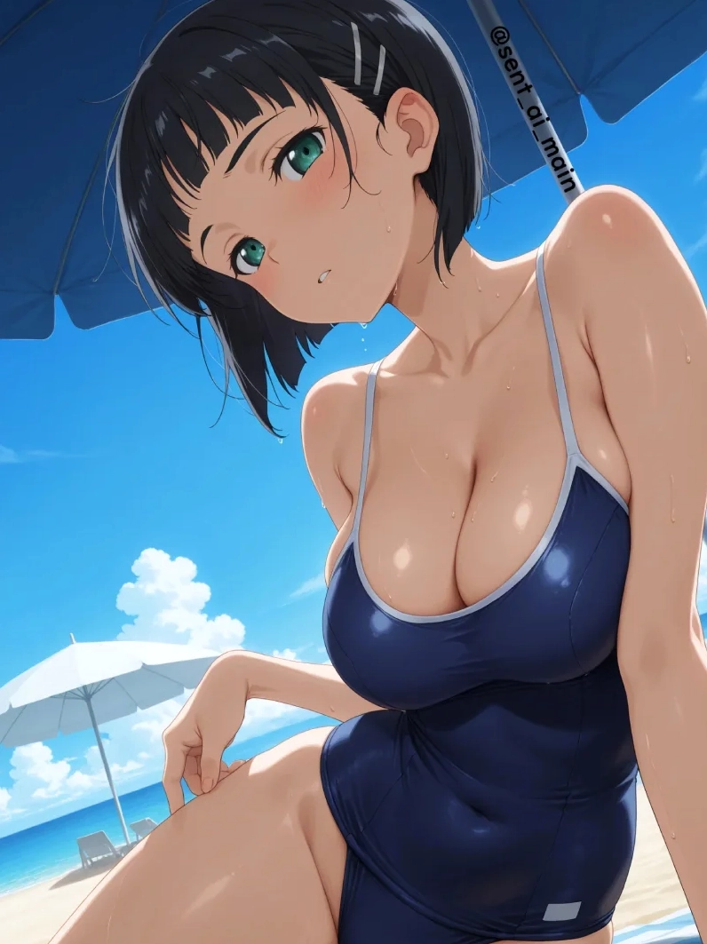 Bộ sưu tập hình ảnh gái xinh anime mặc bikini sexy cuốn hút 18 gái anime mặc bikini 20